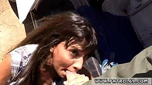 Cop Strips And Fucks Hot Latina Taxi Driver