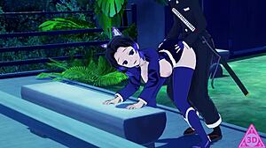 Wow, Shinobu hentai blowjob and cumshot gameplay is wild! Are you ready for this uncensored action?