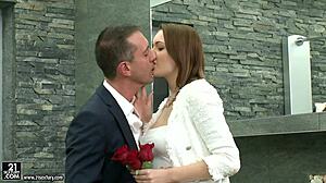 hey, emily thorne fucks her man's monster cock in stockings and lingerie