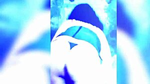 Huge Shemale Dances In Lingerie For Satan