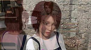 Redhead Fingering Her Small Tits In Knights Tale Roleplay Part 3