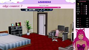 vtuber lewdneko continues harem hotel gameplay