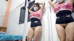 soy tu sucia latina con ganas de follar les bailo sexy y me toco mi ajustada vagina a todos mis suscriptores en linea