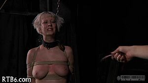 Bound in tight bondage, scream for more!