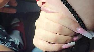 Masked teen 18+ eagerly sucks big black cock and deepthroats while riding, getting wet in part 1