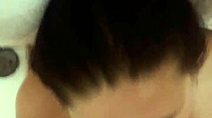 sucking his hard dick while fucking face