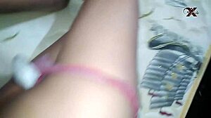 My morena with big ass is on her period but we ended up fucking her ass. Stay for the full anal POV.