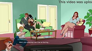 Beautiful Housewife Cheats With Big Cock While Husband Sleeps Nearby