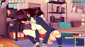 D.Va gets fucked in the room