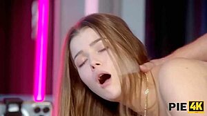 Teen Czech Girl with Shaved Pussy Gets Creampied in Raw Action. Pie4k Feels Unreal.