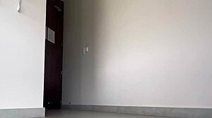 my workmate loves orgasms in hotel hallway