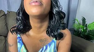 Latina Teen In Lingerie Guides Clit Masturbation To Orgasm