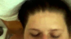 sucking his hard dick while fucking face