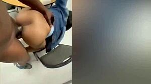 Hey, check out this homemade balloon play with a curvy latina in lingerie