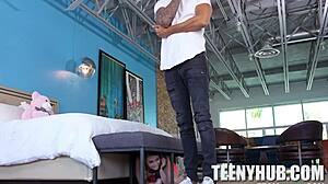 in this playful reality scene, mazy mazy myers and quinton james explore taboo desires with big tits