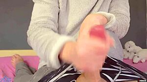 Creampie and cumshot compilation in panties