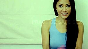 Put a condom in your mouth for fun