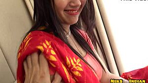 Woman Strips in Shop, Gets Rough Assfuck and Facial