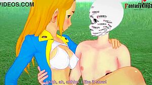 I rescue Zelda, then fuck her big ass in POV Breath of the Wild.