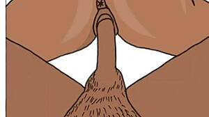 African Couple Fucking Intensely In Drawing Room Part 2!