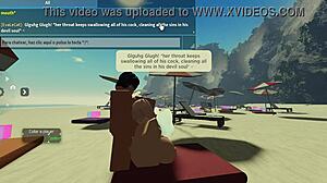 Sucking Huge Cock On Beach With Passion