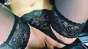 The trip ended with a huge cumshot on my pussy, part 2!