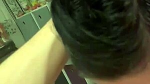 Hot blow job from petite teen with big cock?