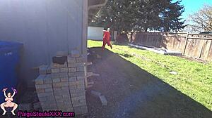 Porn bloopers part 1 kicks off with a fat babe's accidental blowjob slip