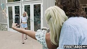 girlfriend asks for selfie, ends up naked with cock outdoor