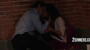 Madly in love with her physics professor, she gets to fuck him once