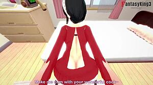 Yor Forger Sucks and Fucks POV in Uncensored Hentai