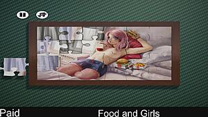 Delicious food and charming girls in anime adventures part 02