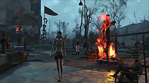 i feel the thrill of fallout 4 extreme bdsm fashion with teen brunette in cute anime hentai