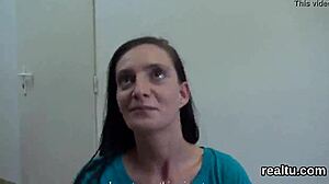 Hey, watch this Czech girl get reamed in POV