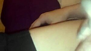 Slut's fast POV stroke leads to cumshot