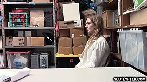 Daisy Stone Caught Shoplifting Then Fucked Hard