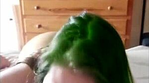 Watch this Latina suck big ass cock!