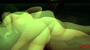 Blonde whore needs black cock to squirt, trying BBC in rough deepthroat