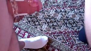 No Way Out of Chastity Device in Bound POV Bondage