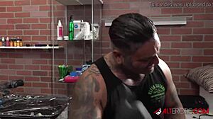 Australian Beauty Amber Luke Gets A New Nose Tattoo