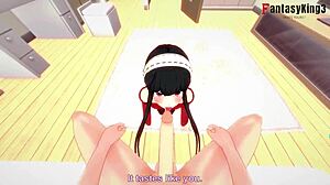 Yor Forger Sucks and Fucks POV in Uncensored Hentai