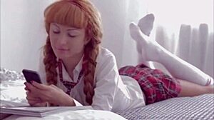 Young Teen Couple Engages in Passionate Sexual Encounter