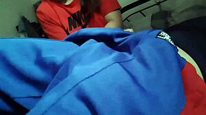 watch the teen babe fill her mouth with cum