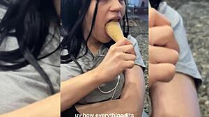 my friend cums inside me as dessert, fearing pregnancy