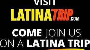 Latina Prostitute Rides Cowgirl Style with Natural Tits in Hidden Cheap Brothel Setting