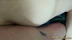 two gay twinks record their private moments together