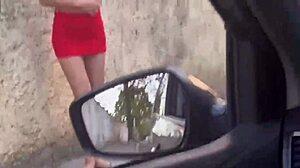 I ask for directions from a hot girl at the bus stop.