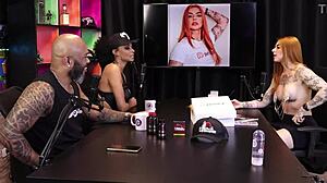 Ruiva Braba Enters Suicidegirl And Miss Tattoo Week In Sheer Red