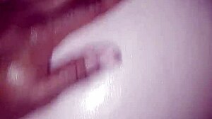 Oiled white girl takes bbc in pov interracial with blonde bbw chubby