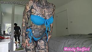 sheer micro bikini haul by melody radford feels so daring and sexy